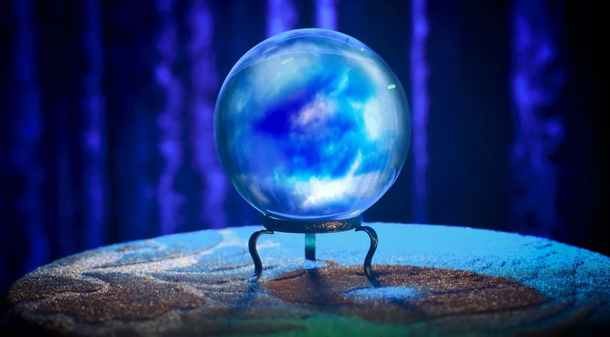 Ilumina la bola de cristal adivinación magia adivinación lámpara de bola de  cristal